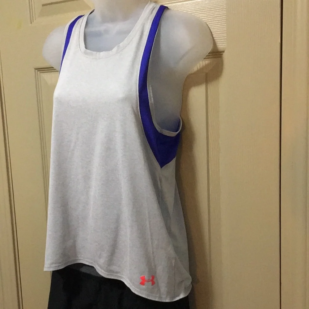 UnderArmour YLG Tank Top heat gear (EUC)